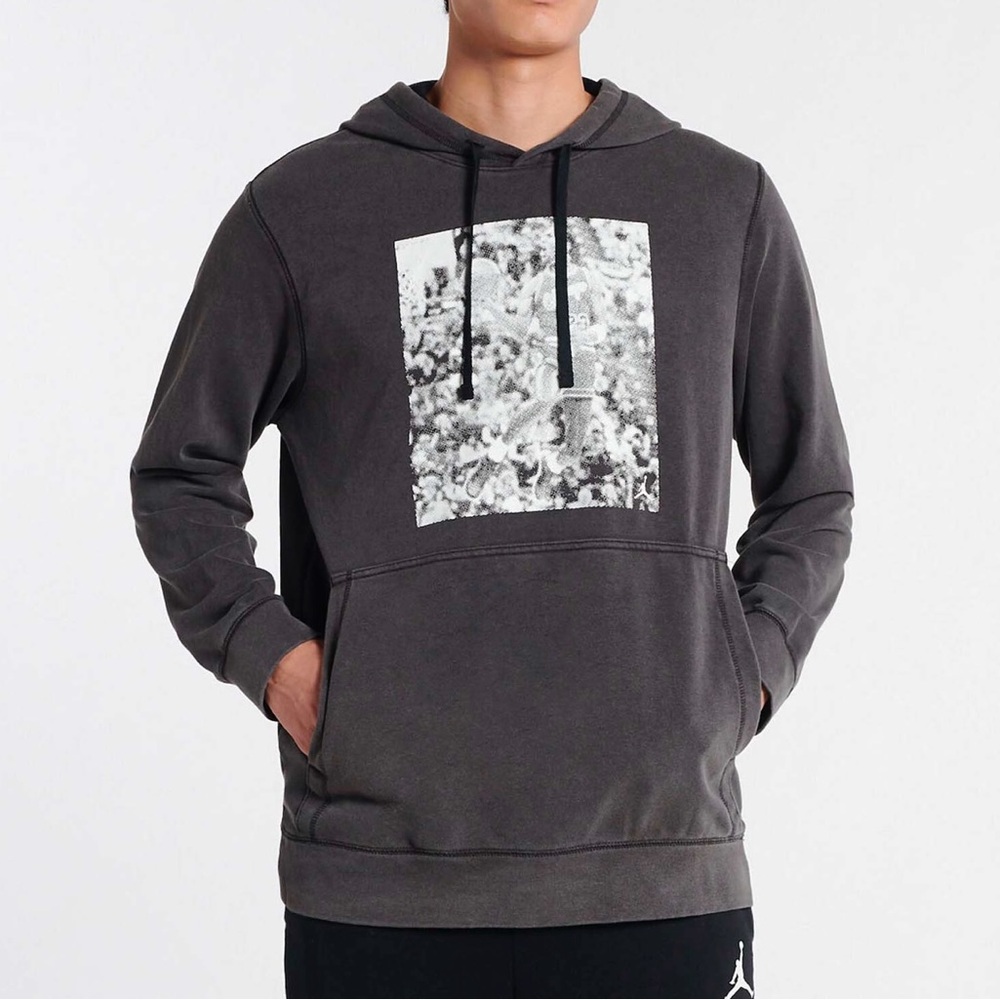 Nike Air Jordan Dri-Fit Fleece Pullover Graphic Hoodie